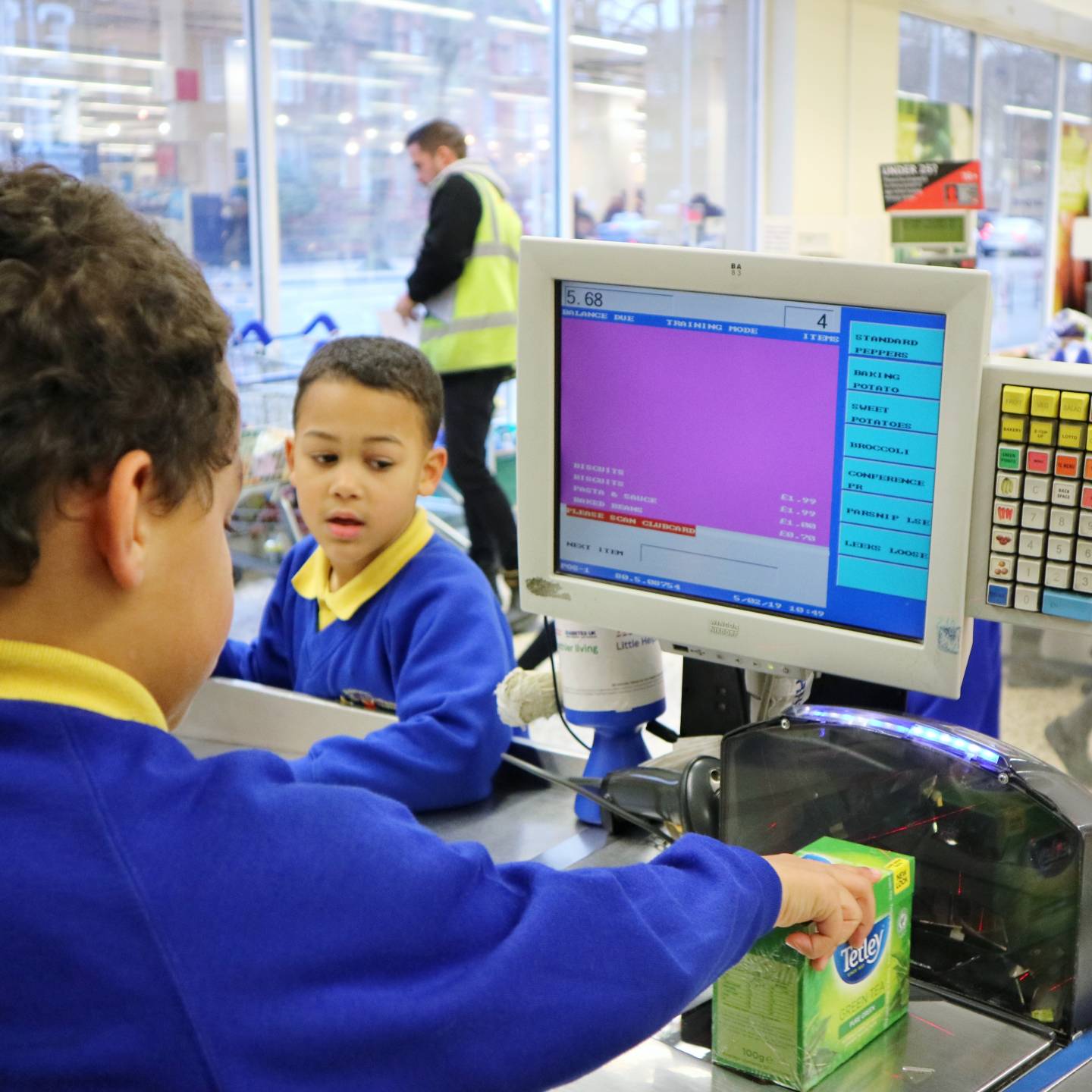 working-in-a-supermarket-devonshire-hill-nursery-and-primary-school